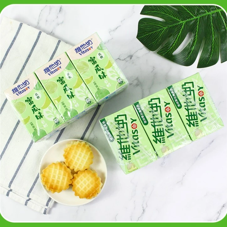 期间限定港版维他奶低糖蜜瓜味豆奶清甜蜜瓜配香浓豆奶250mlx6盒