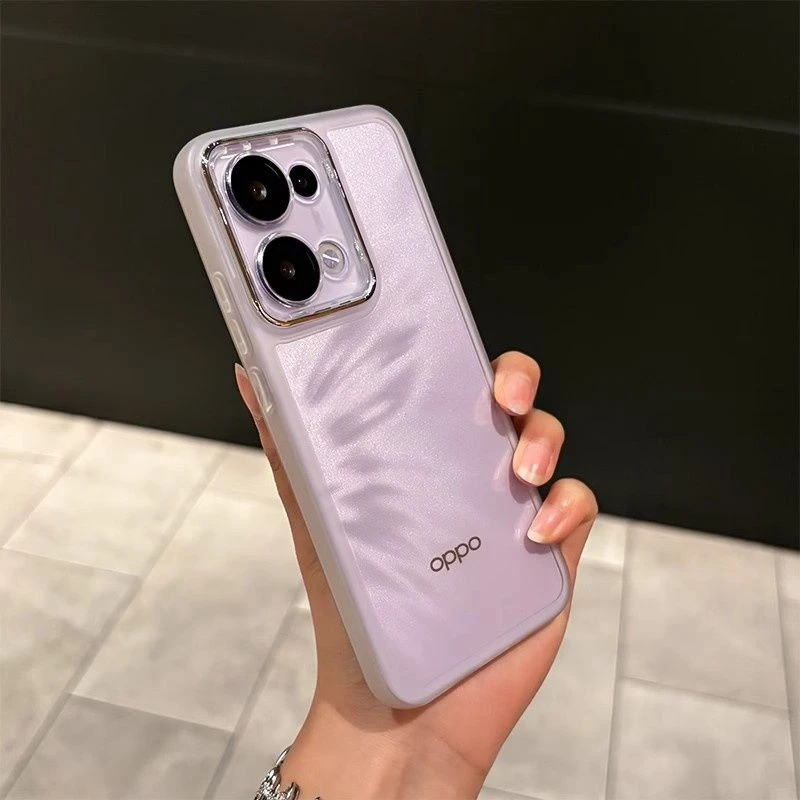 OPPOReno13手机壳reno12自带镜头膜透明超薄9/7/8pro全包硅胶软壳