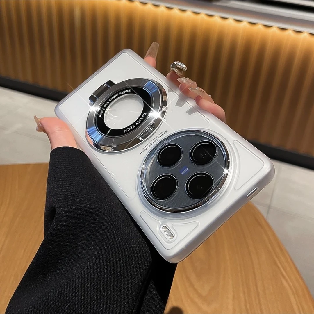 适用vivoX200S新款支架手机壳X200promini软壳自带镜头膜防摔全包