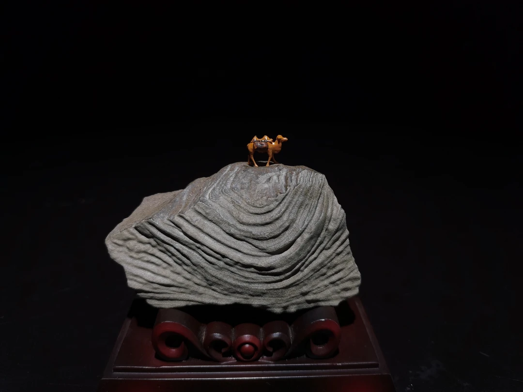 新疆戈壁石，灰泥石，观赏石，梯田，戈壁石直播