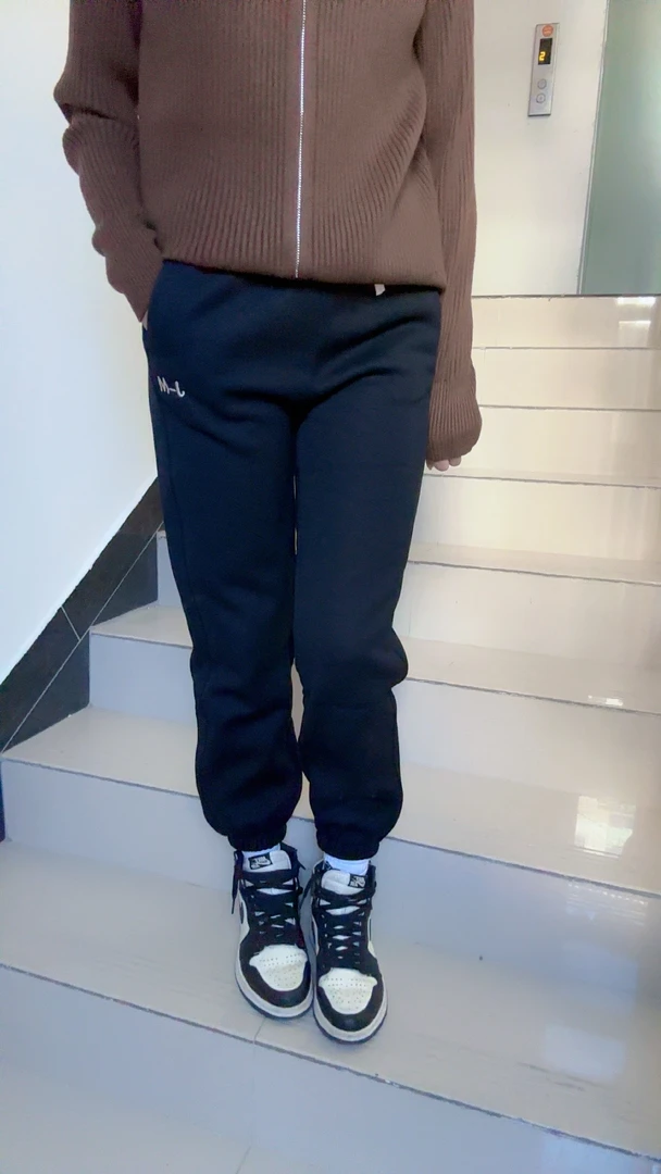 运动裤加绒新款百搭款