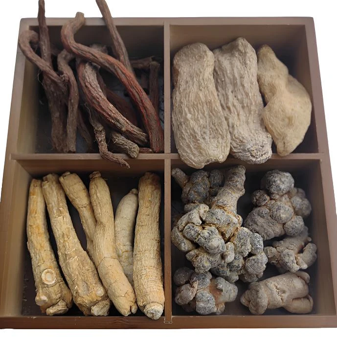 【四宝粉】（1:1搭配）西洋参三七紫丹参天麻打粉天然养生