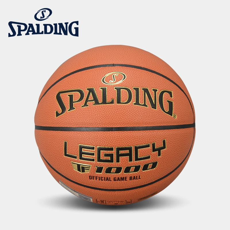 Spalding/斯伯丁标准篮球TF-1000室内球超纤PU篮球比赛蓝球专业