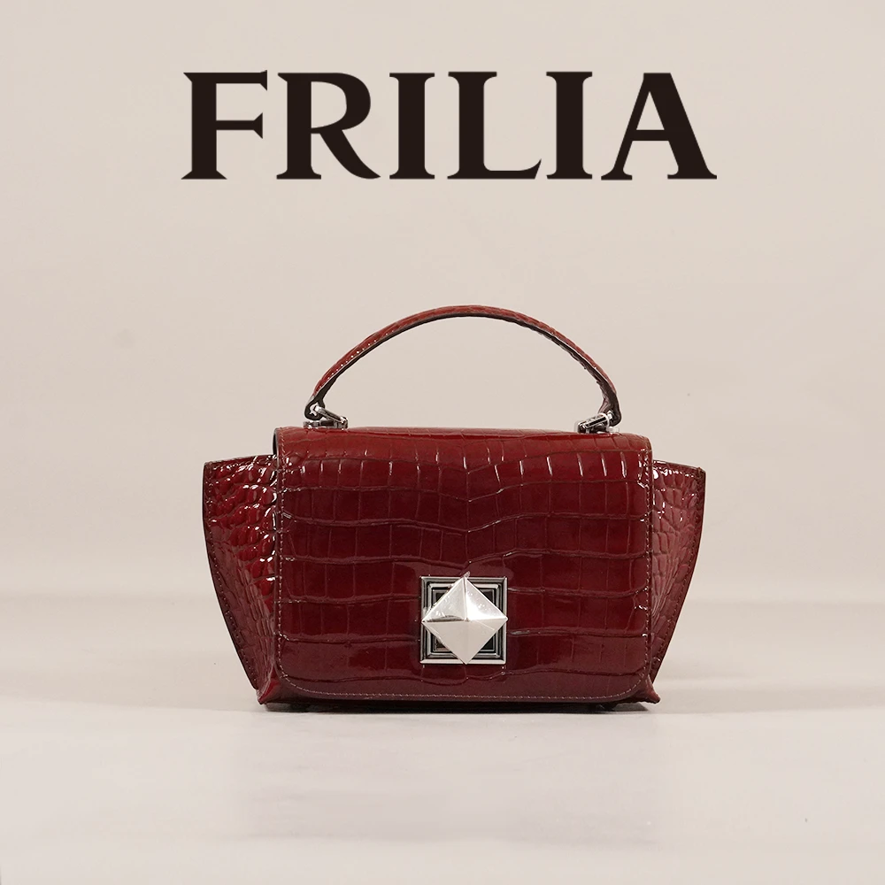 3022-2A手工高定牛皮手提包