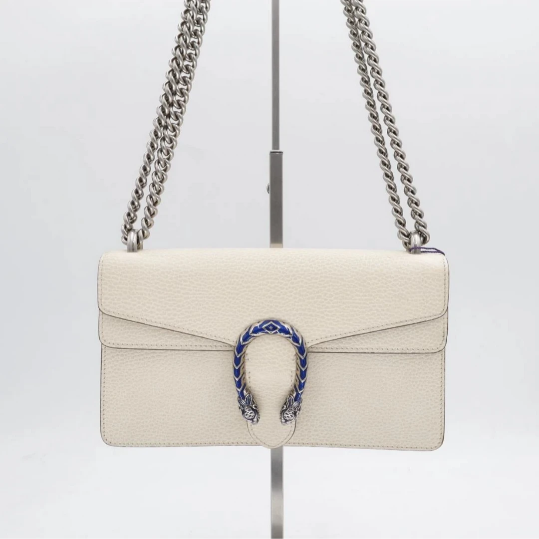 99新 GUCCI/古驰 古驰新款中号白酒神单肩包（严选）
