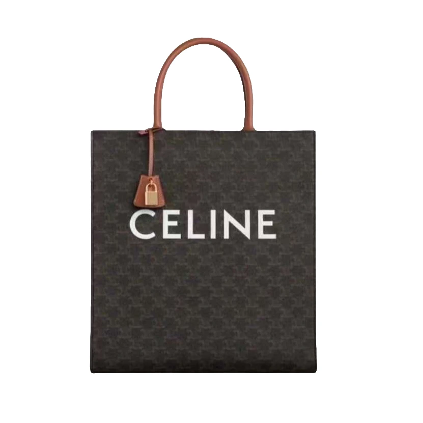 99新 Celine/思琳 大号老花琴谱托特包单肩斜挎包/楠楠