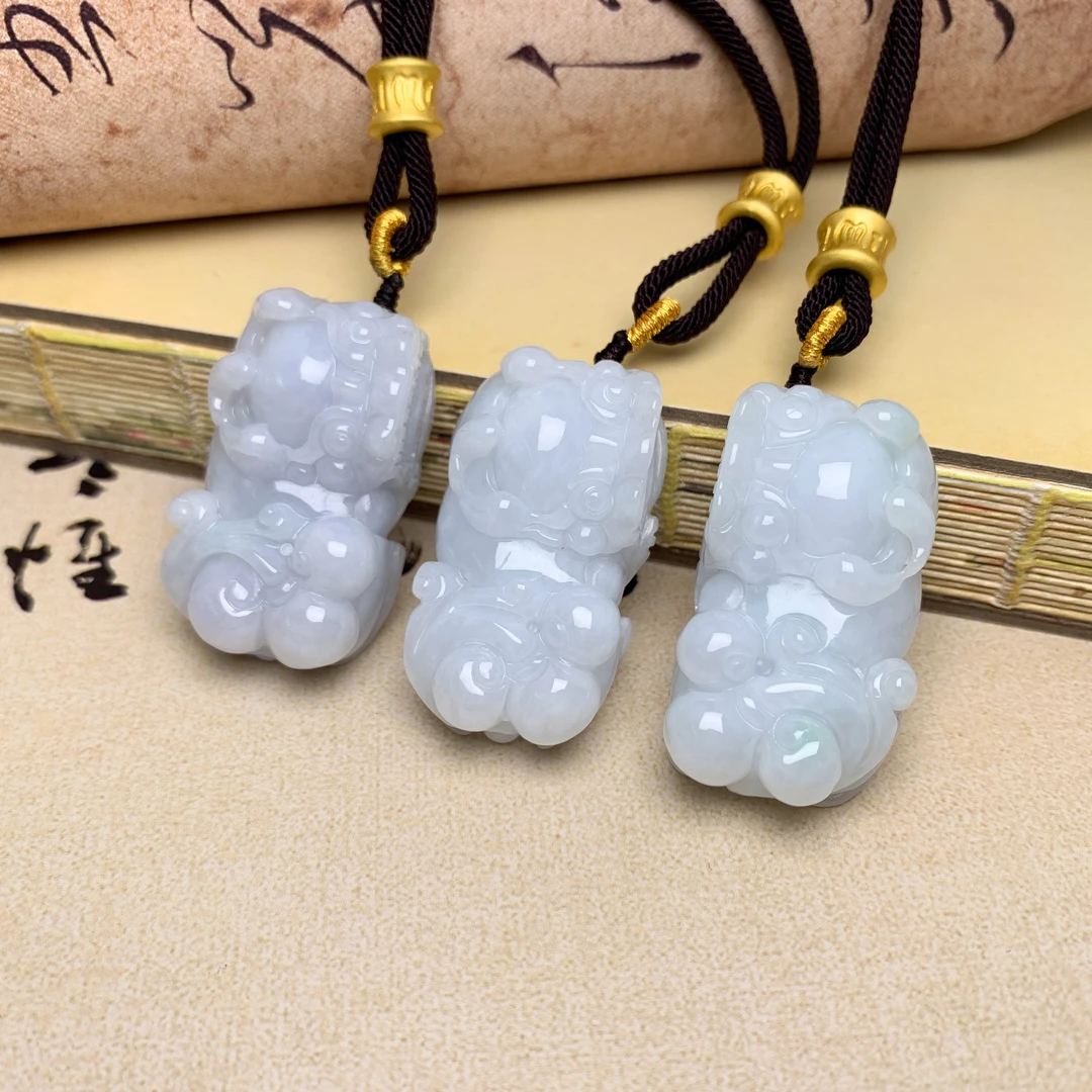 大美手镯/翡翠貔貅吊坠/381422/多样性发一