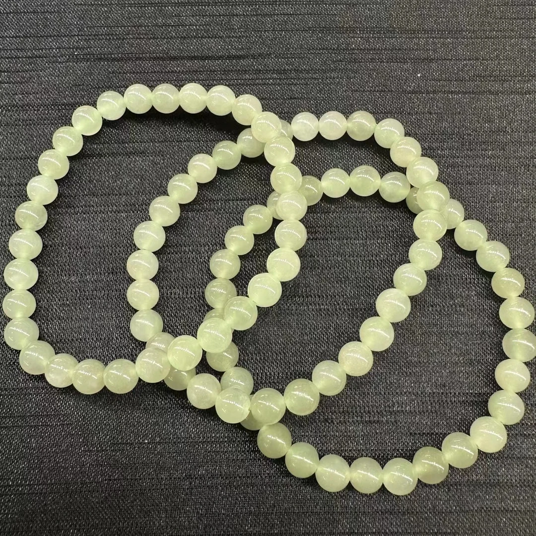 【大美手镯】和田玉小米珠手串/409642/多样性发一【大喜推荐】