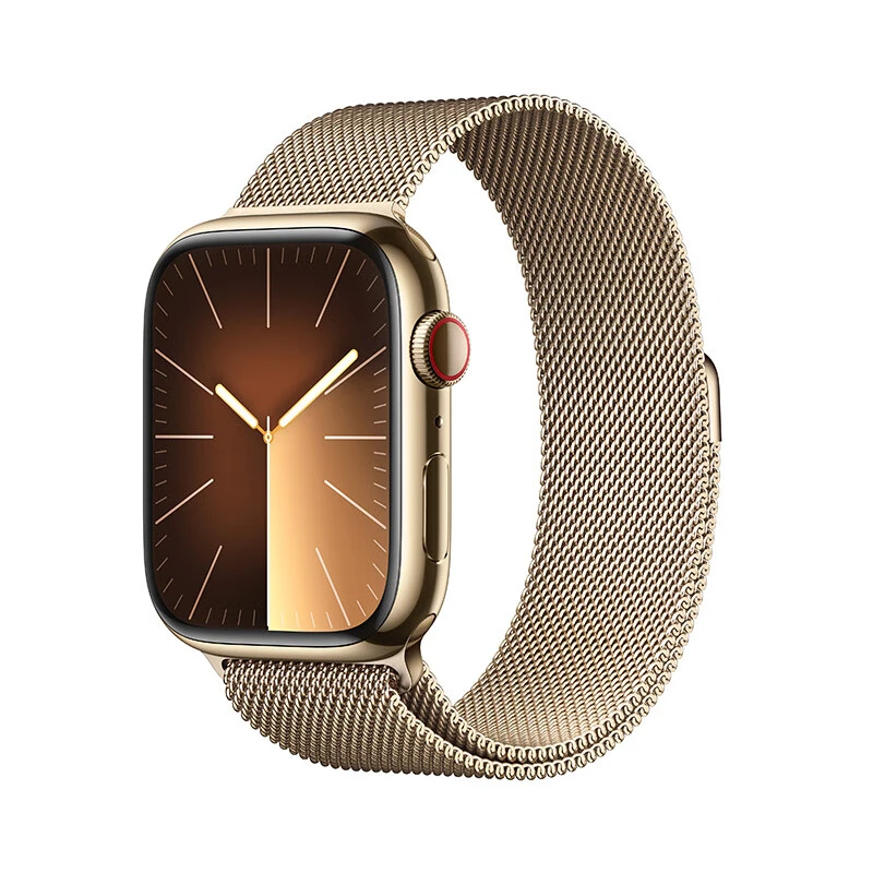 99新 Apple/苹果 Watch S7/8/9不锈钢手表GPS+蜂窝国行原装全面屏