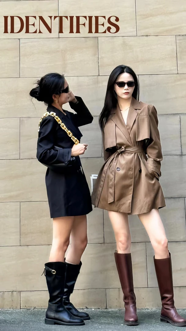 易缔媤两件套风衣D43428