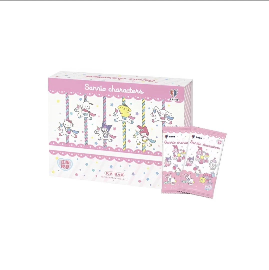 【好玩】卡宝三丽鸥家族拍立得派对Plan（10）线下版潮玩收藏卡牌