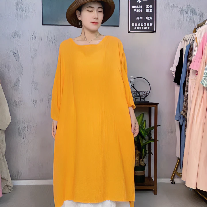 (151-200)夏季宽松连衣裙
