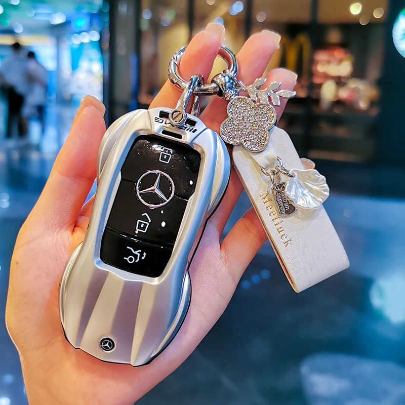 奔驰c260l钥匙套e300lc200l扣a200lglc/gla包s级glb/gle350壳女性