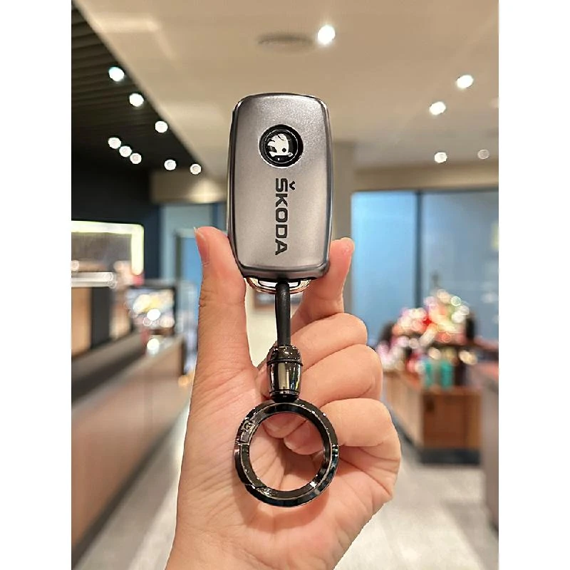 适用斯柯达柯洛克钥匙套柯米克斯科达全包昕锐野帝速派柯珞克晶锐