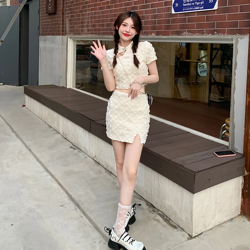 REESE  白玫瑰 中式套装 RKF6026Q