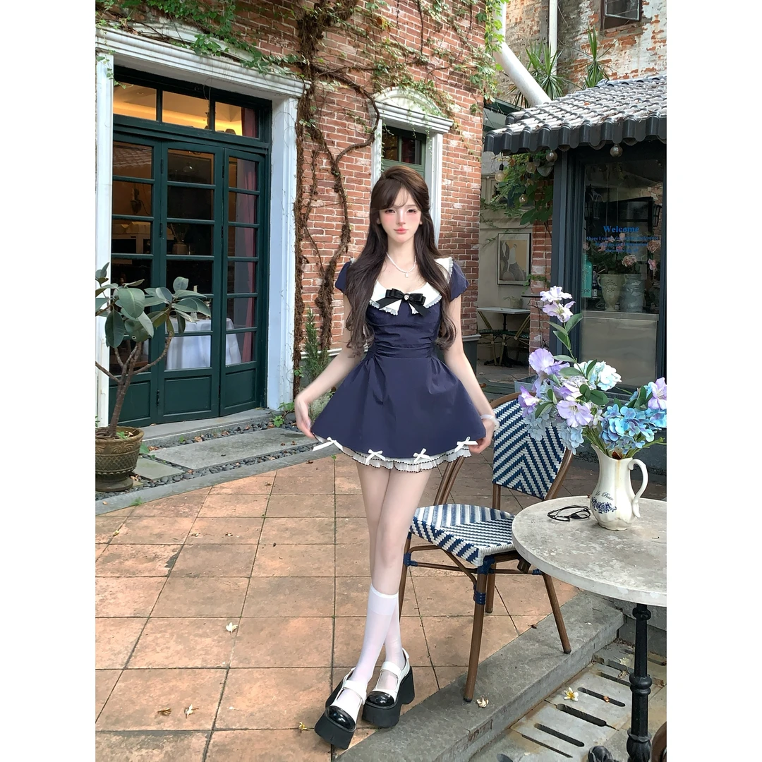 瑞茜·威瑟斯 热恋千金2.0 纯欲风甜美显瘦气质连衣裙R3181W