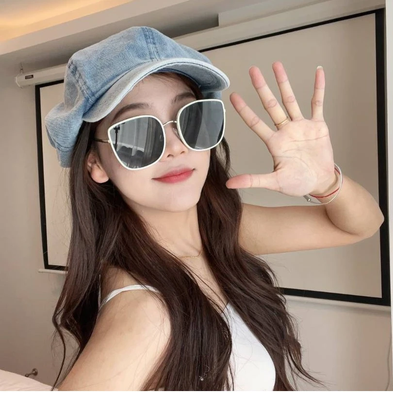 2025新款大框大脸显瘦墨镜女高级感太阳镜时尚偏光高档女士太阳镜