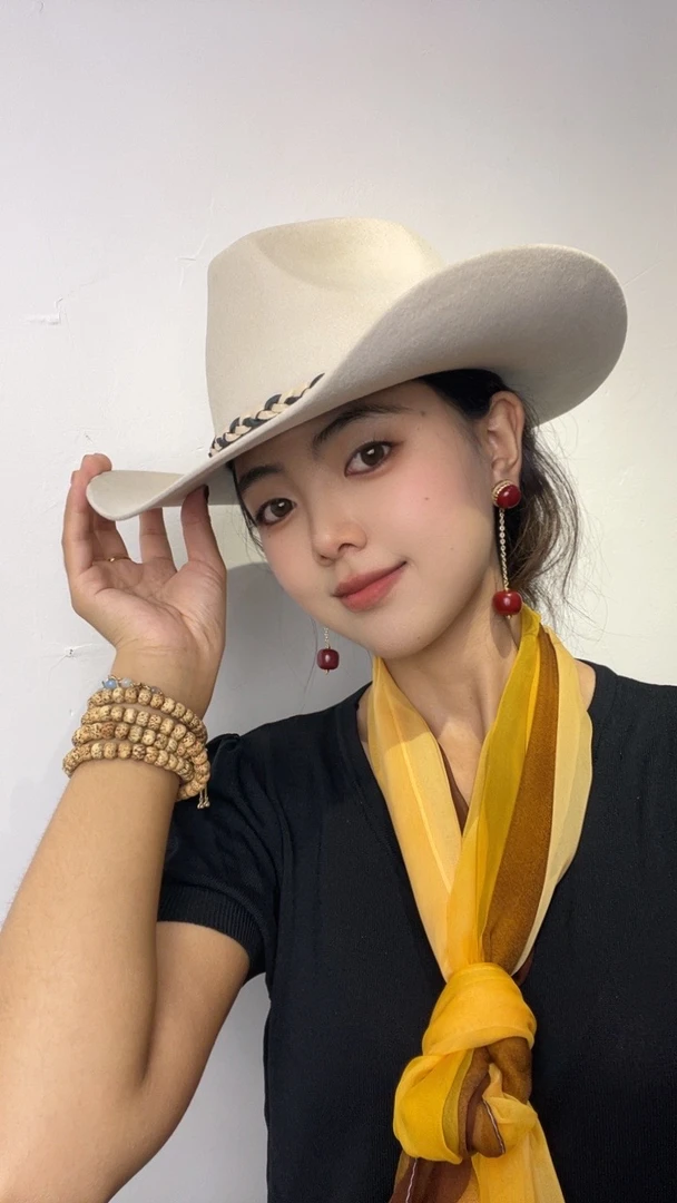 男女同款毡帽气质百搭时尚