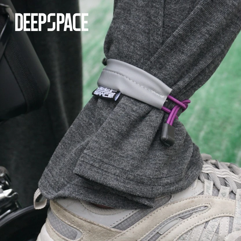 DEEPSPACE自行车束裤带磁吸反光扎带公路山地车骑行绑腿束脚带