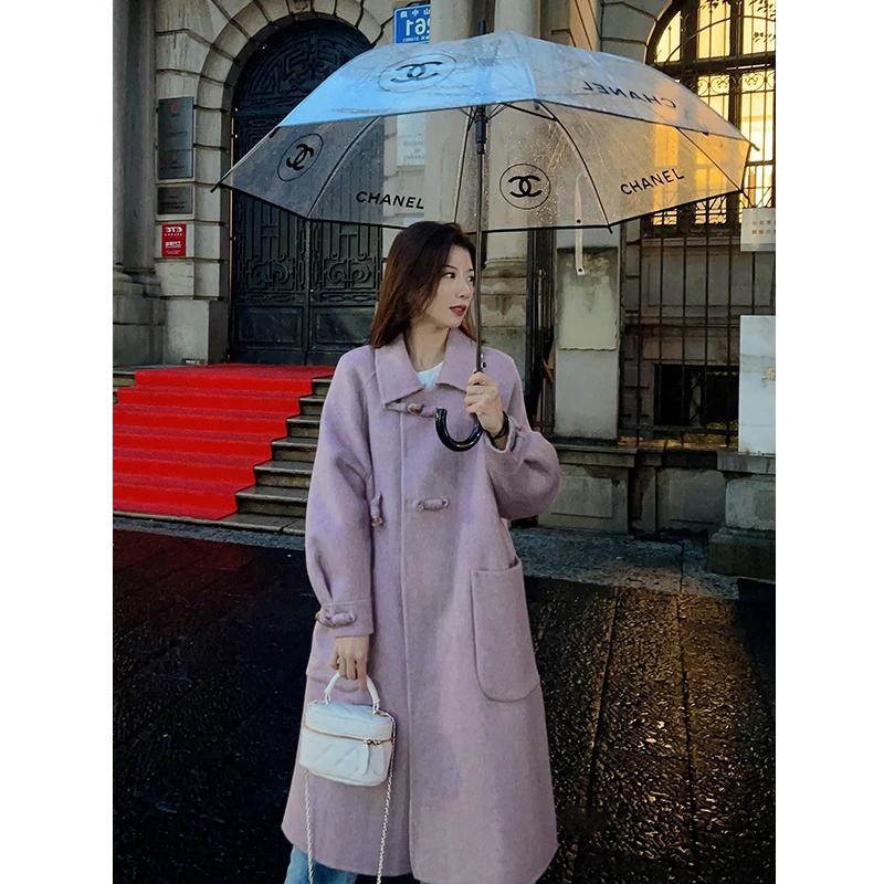 【中式少女】80276 大码女装冬季新款时尚百搭简约气质羽绒大衣