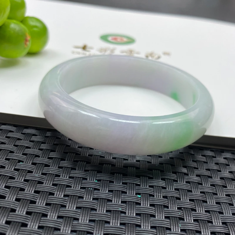 Colourful Yunnan/七彩云南冰种春带彩翡翠手镯