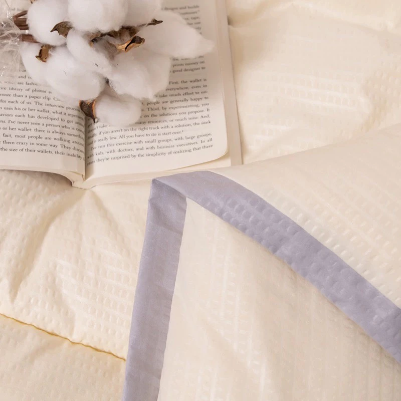 夏季泡泡棉单双人亲肤夏凉被