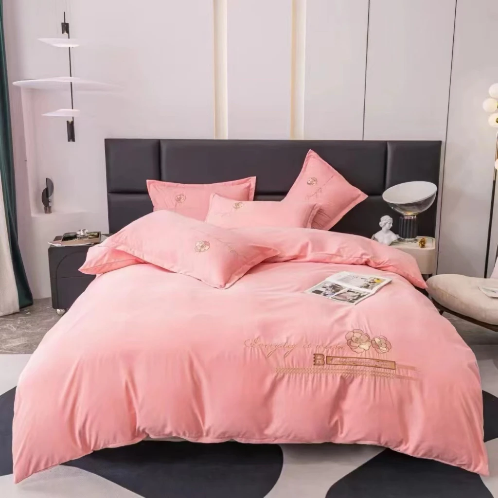 《慧姐力推》面料亲肤适合婴儿宝妈轻奢风重工刺绣高级感四件套