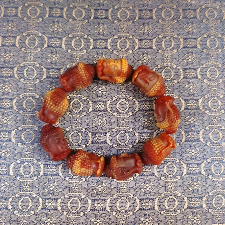 【闪购商品】佛头雕刻手串  P1979  B