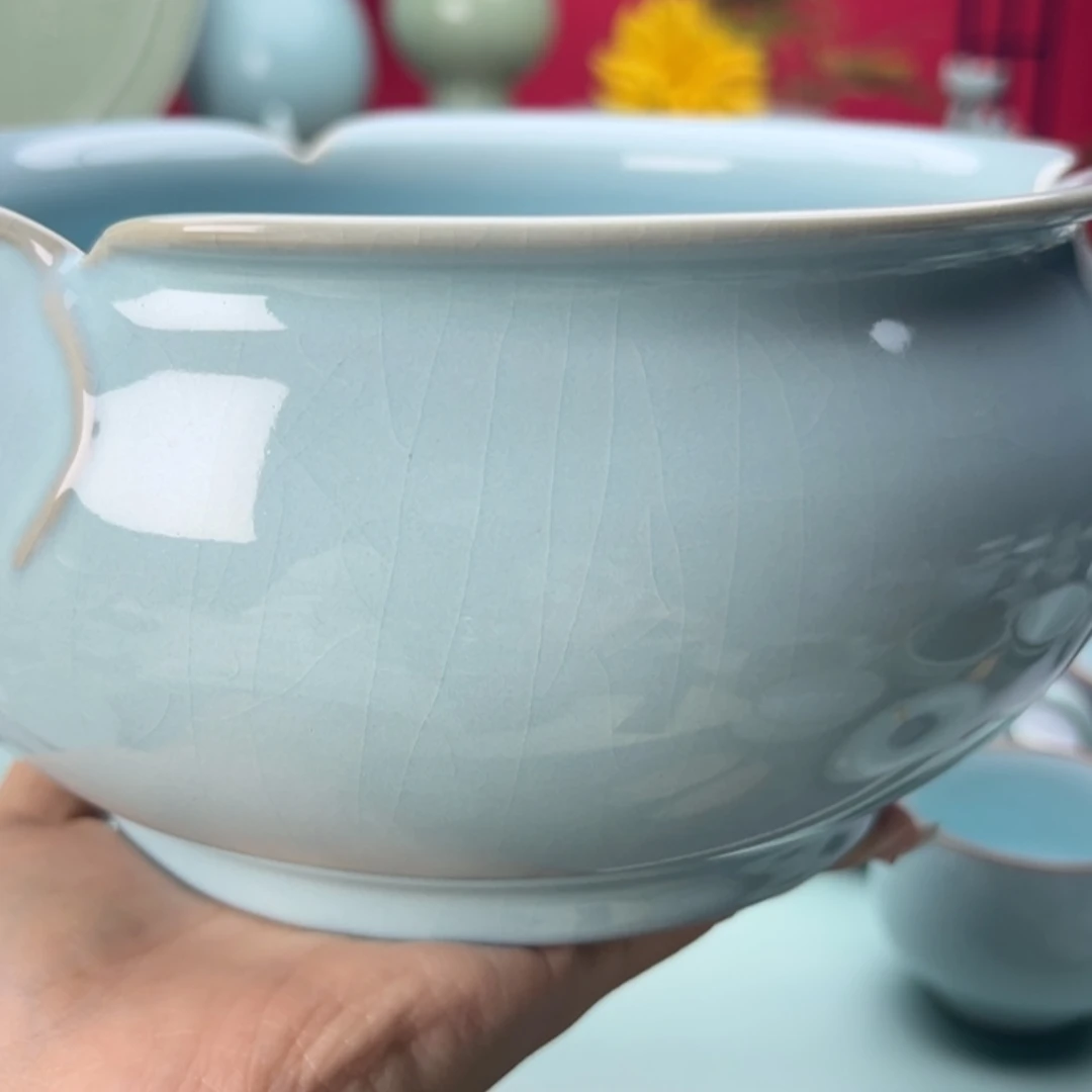 【闪购商品】瓷杯H**涛微瑕