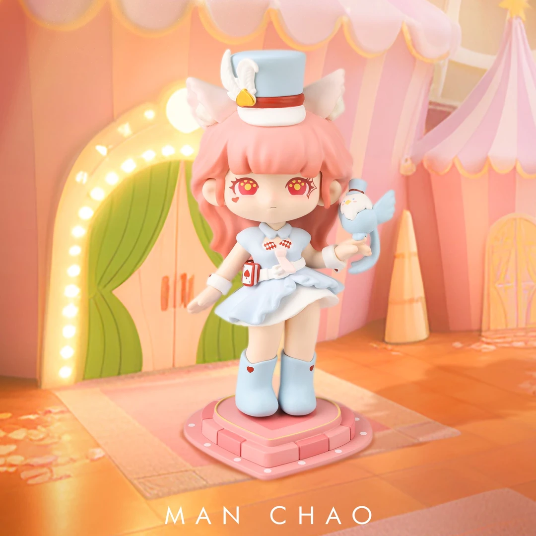 【籽籽拆盒】漫潮正版Miroo-马戏嘉年华角色系列盲盒摆件