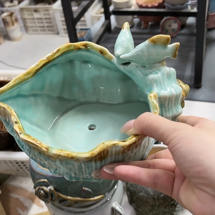 陶瓷20CM以下陶瓷花盆特价上新