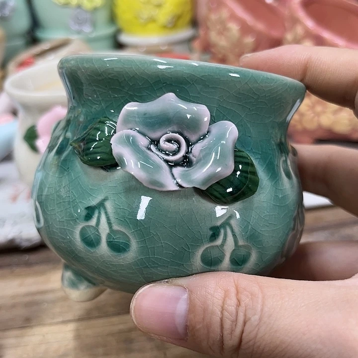 陶瓷20CM以下陶瓷花盆特价上新