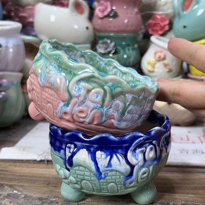 陶瓷20CM以下陶瓷花盆特价上新