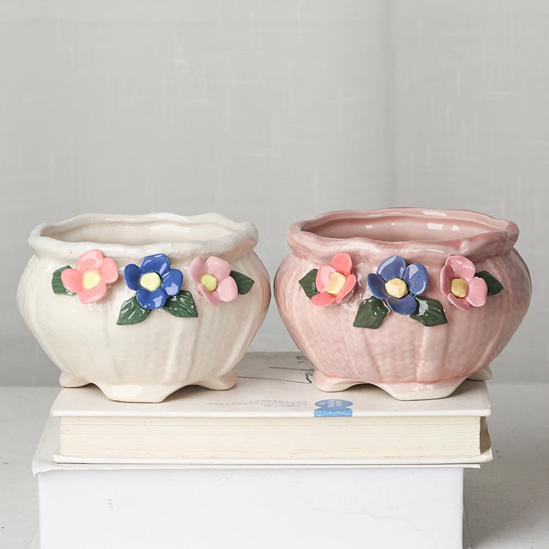 [给力花盆2026]陶瓷花盆