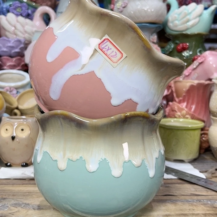 陶瓷20CM以下陶瓷花盆特价上新