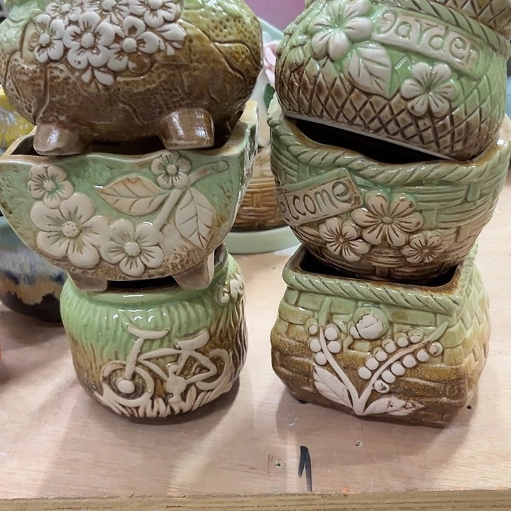 陶瓷20CM以下陶瓷花盆特价上新