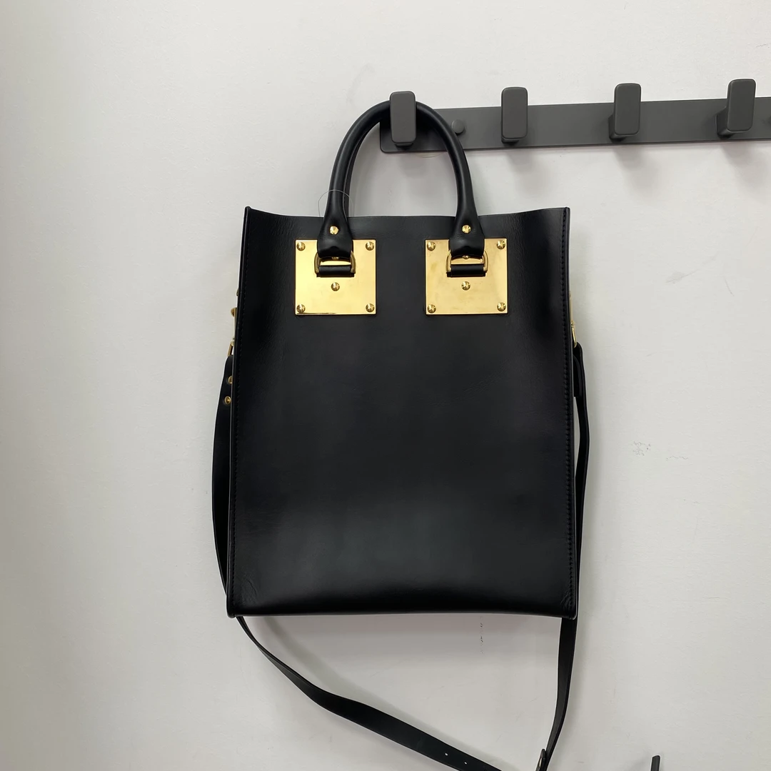 95新  索菲休姆 黑色手提斜挎包26*32*8cmD091815