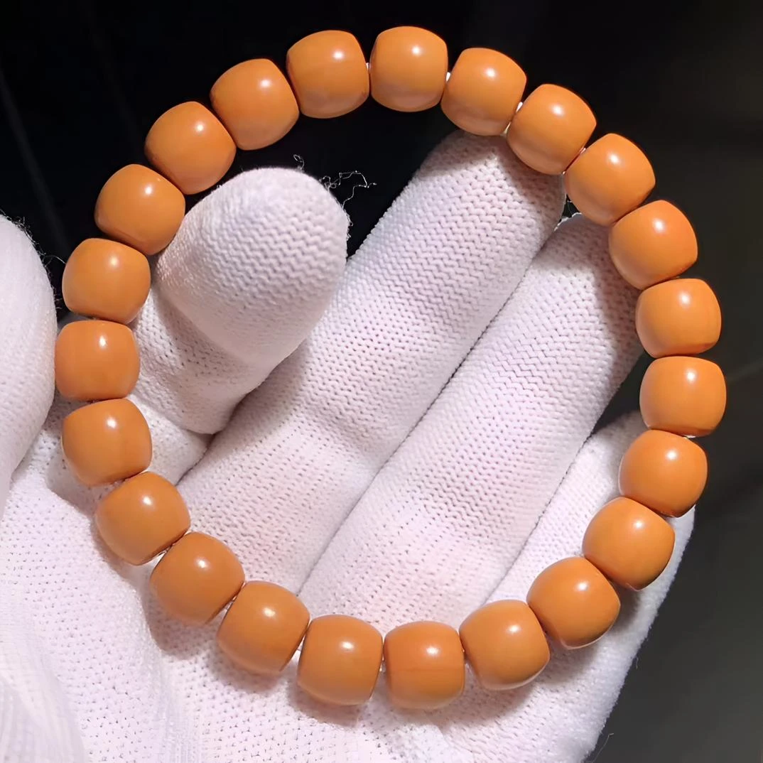 直切猴头核桃原色原生态全品文玩核桃手串矮桩短轴