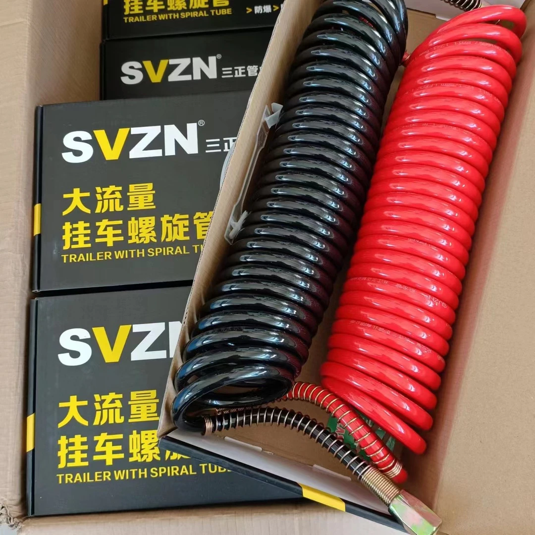 三正  大圈  挂车螺旋气管 耐寒防冻