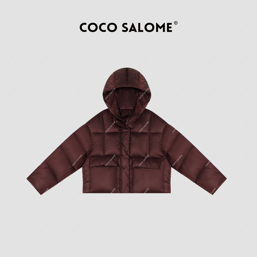 COCO SALOME⑥【肯豆羽绒服】冬季加厚短款面包穿搭保暖羽绒服Y620