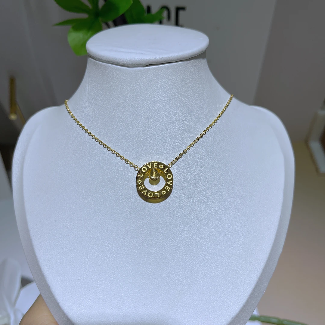 5G工艺足金999love时来运转套链大气时尚款