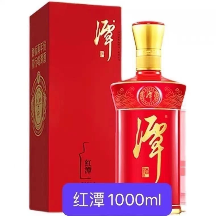 潭酒红潭酱香型白酒53度1000毫升