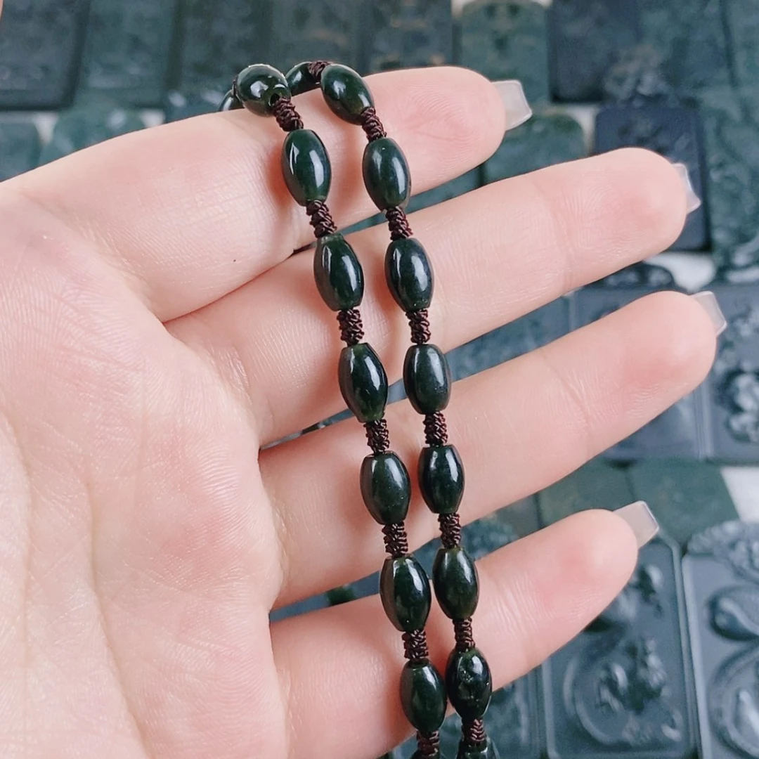 【闪购商品】和田玉颈饰未镶嵌金*果