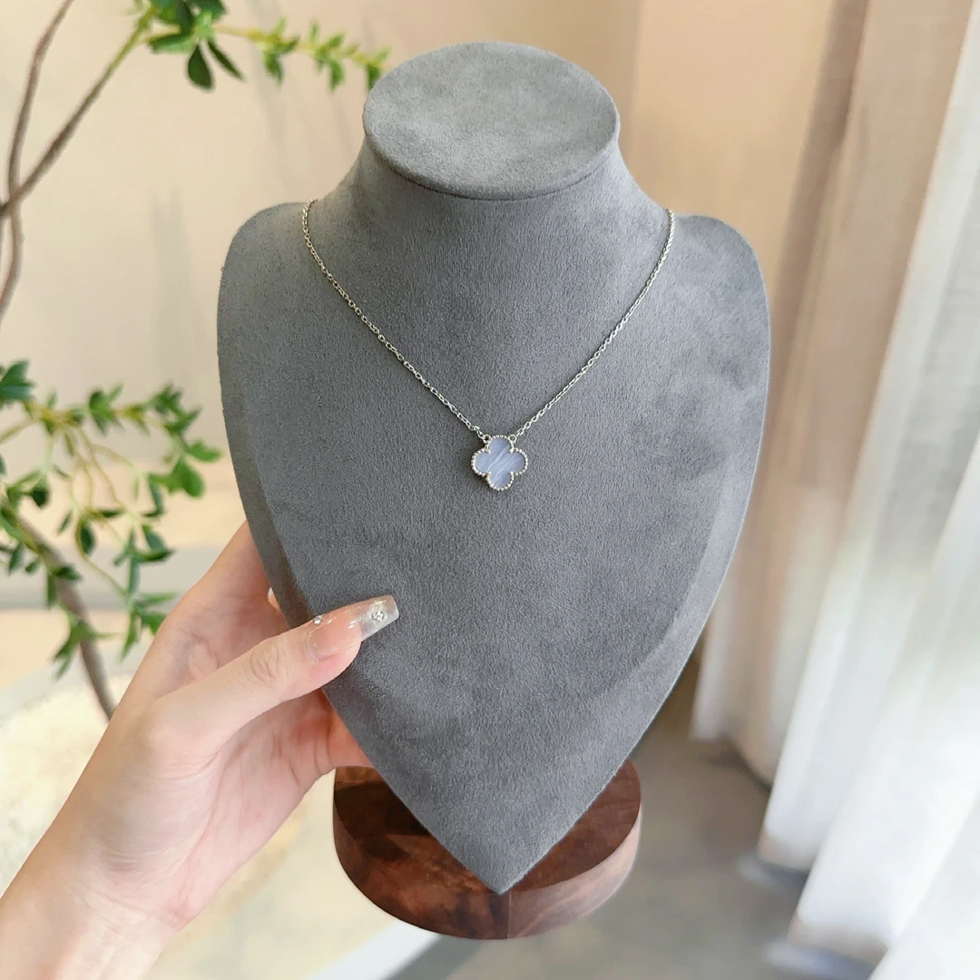 铜合金项链 【紫 项链】中古风古董紫色五花系列项链