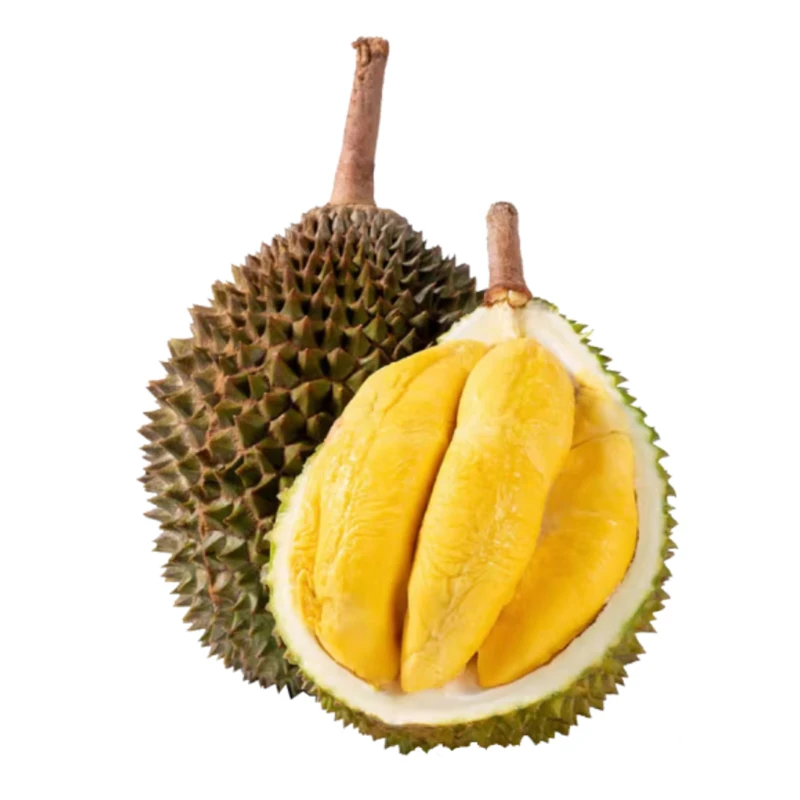 D197【AA果保5房】马来西亚猫山王榴莲液氮整果顺丰包邮
