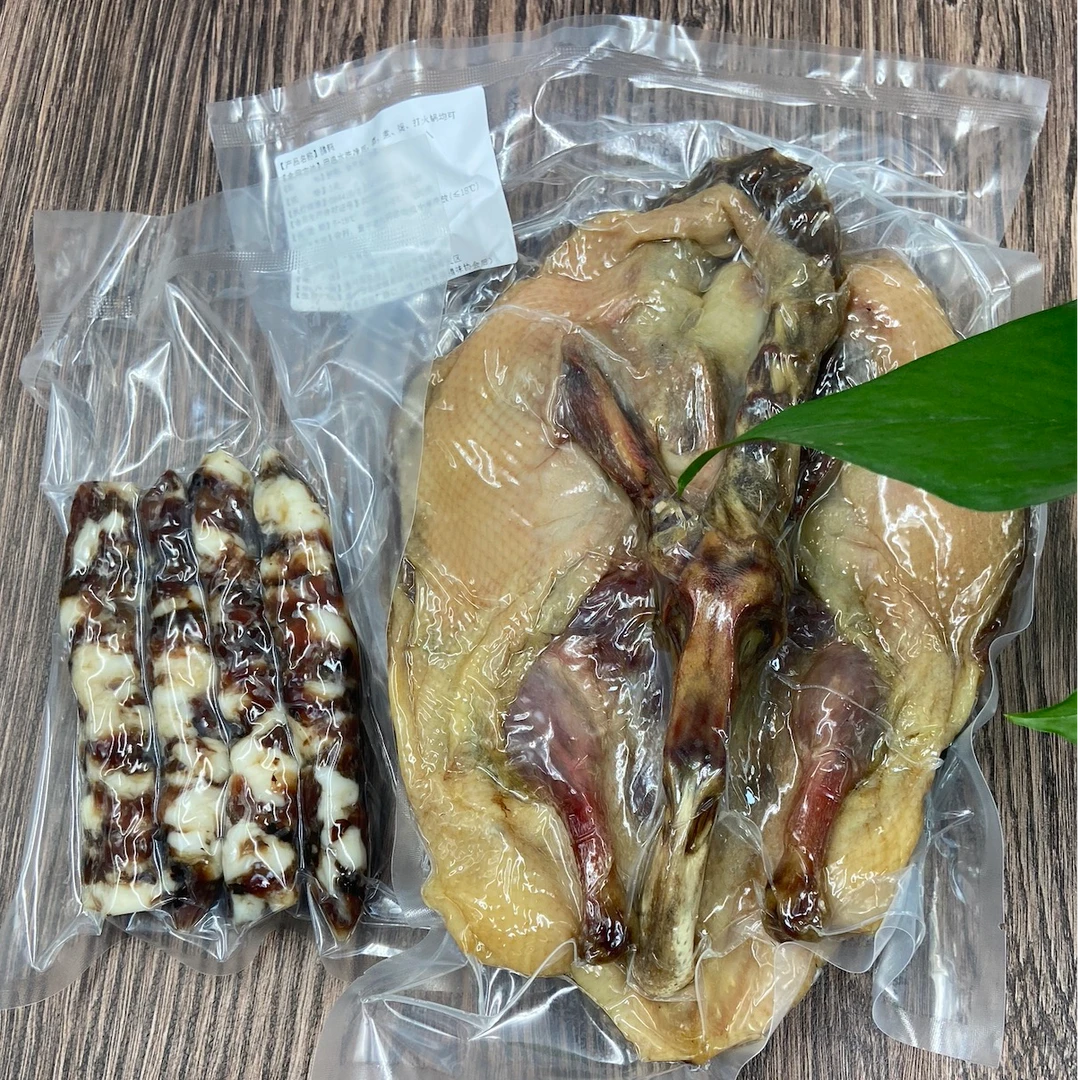 东陂汇棉腊味咸香风味腊鸭+腊肠（肠肠久久鸭）