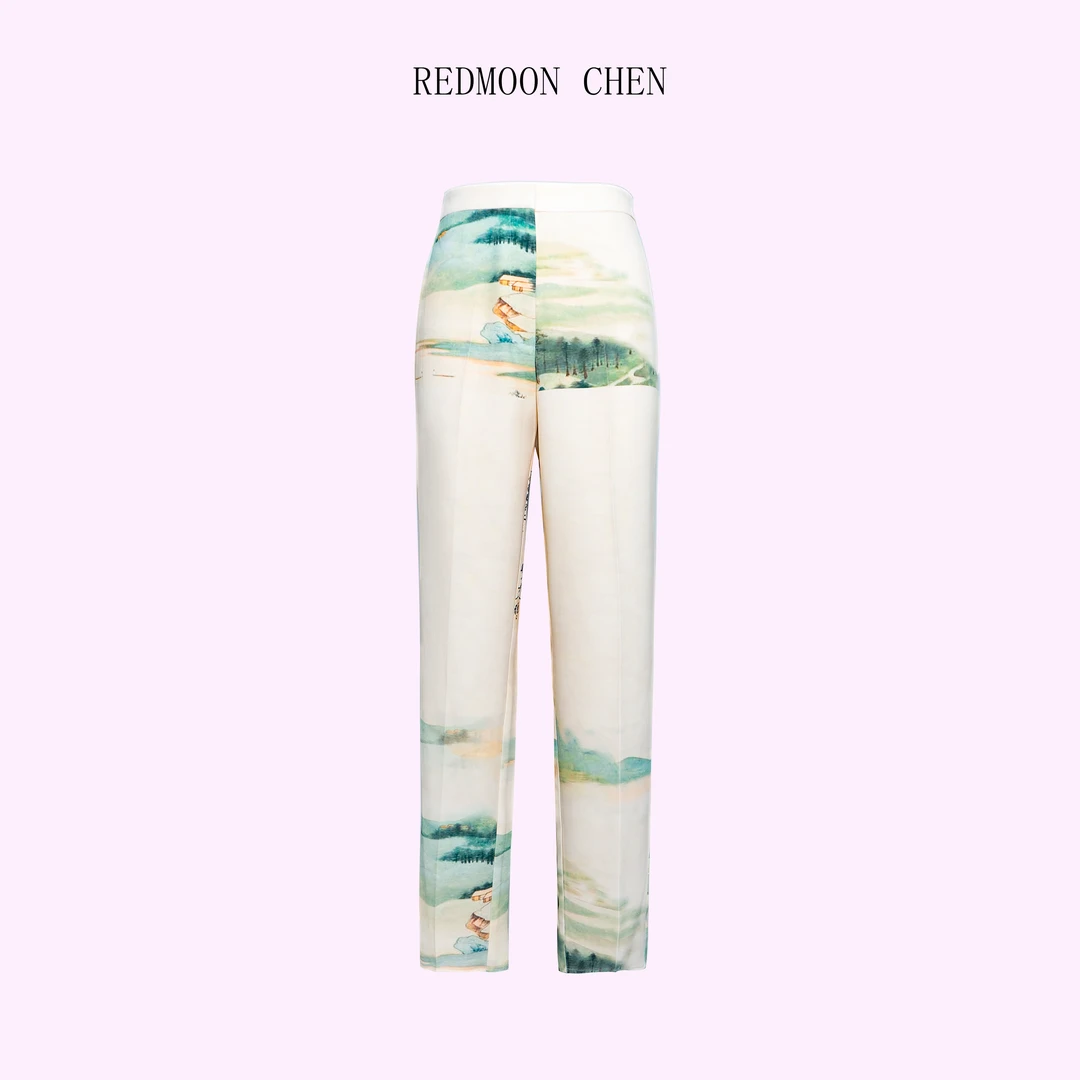 RMC-2023WL夏季新款绿色休闲裤K202304222