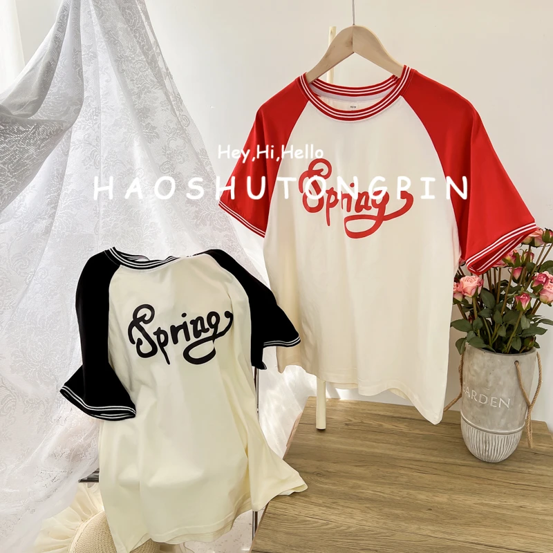 HV3220  女童夏装宝宝夏季薄款夏天衣服儿童夏款短袖T恤