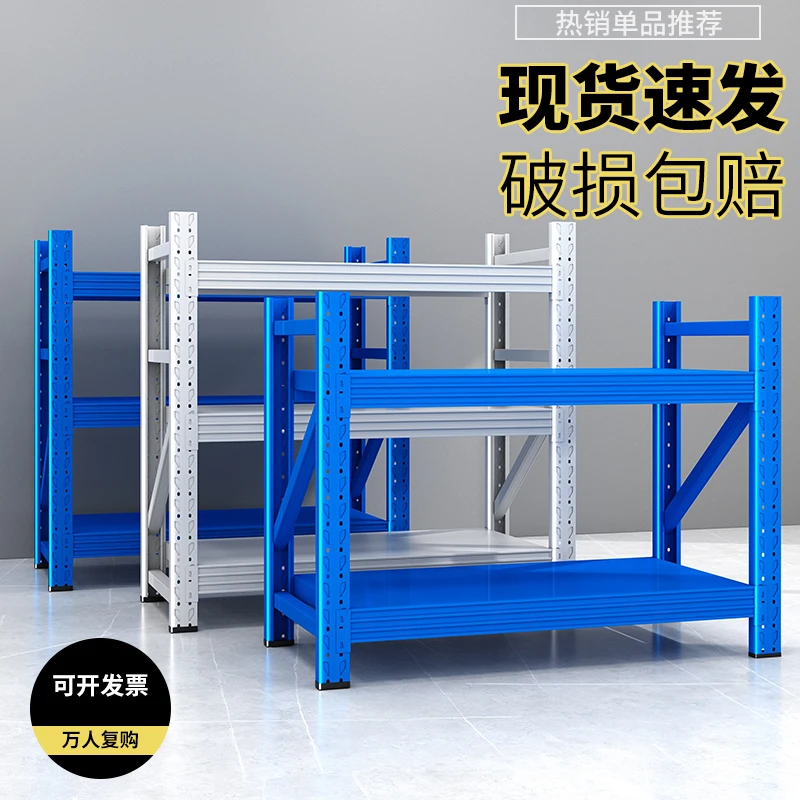 1米小货架二层三层多层置物架家用收纳鱼缸架厨房阳台加厚花架子