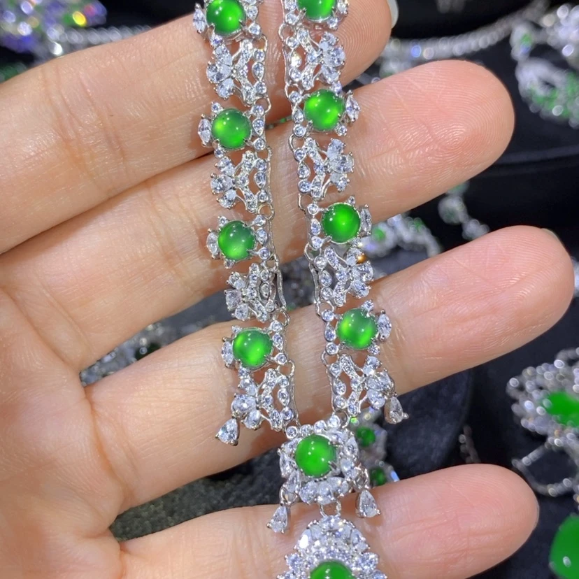 【闪购商品】翡翠挂件合金天然翡翠